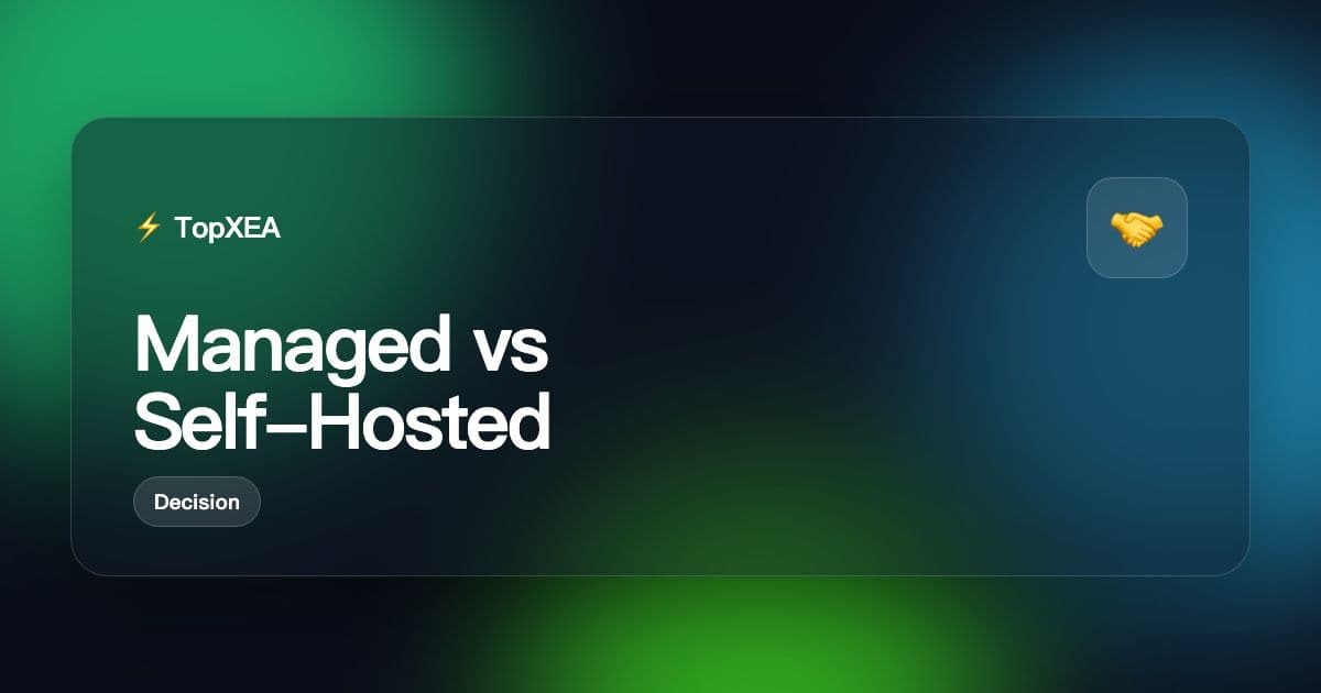 Managed EA Account vs Self-Hosting: Cost, Risk & Who It's For