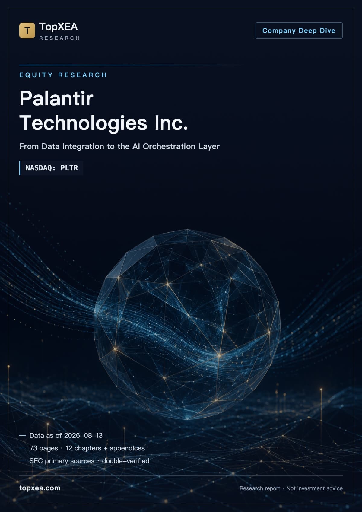 Palantir (PLTR) Deep Research — Audited Revision