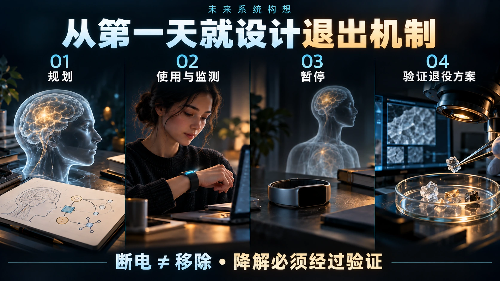 未来接口生命周期的四个环节:规划、使用与监测、暂停、验证退役方案